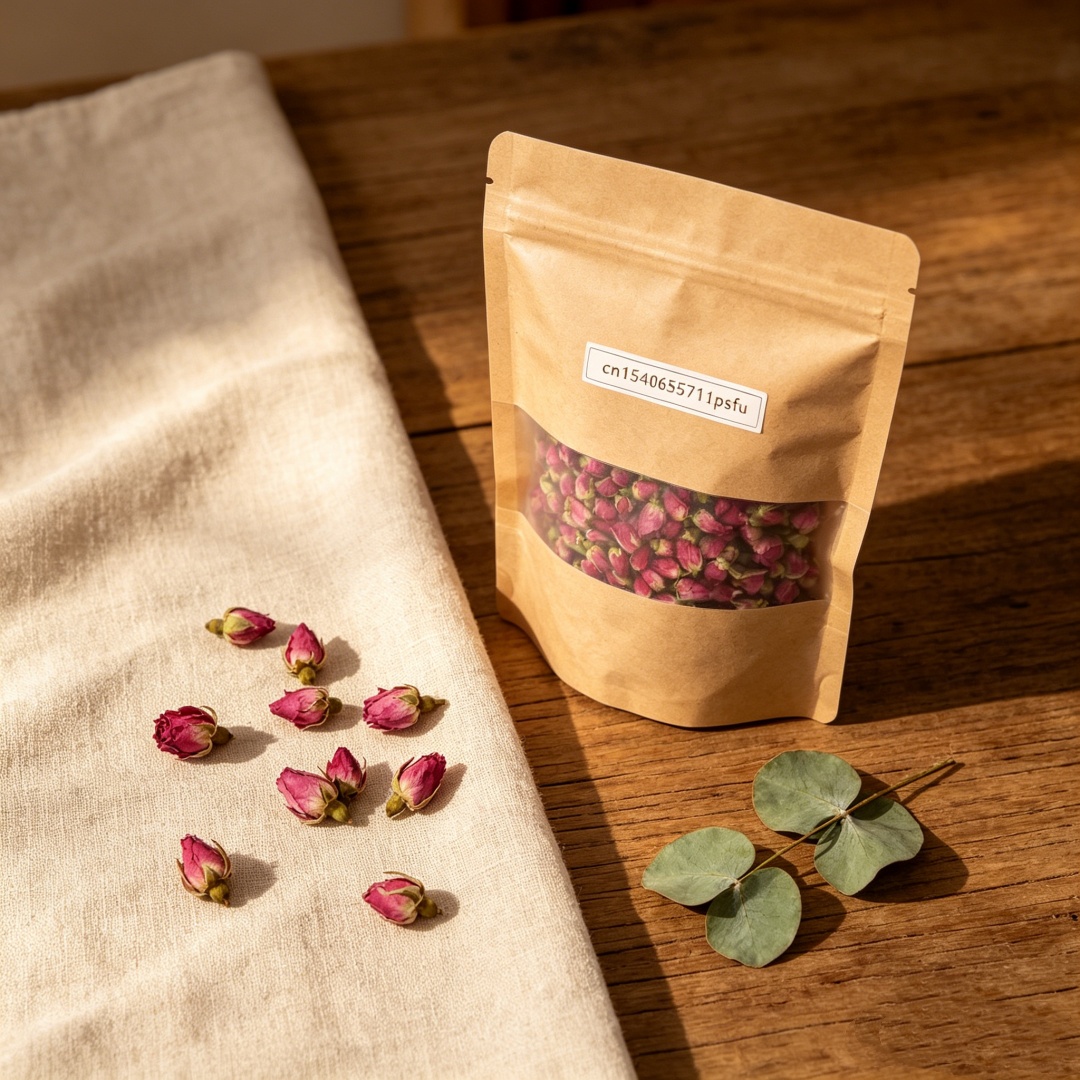 Potpourri Dried Flower - Hochwertige natürliche Rosenknospen, Lavendel, Jasmin, getrocknete