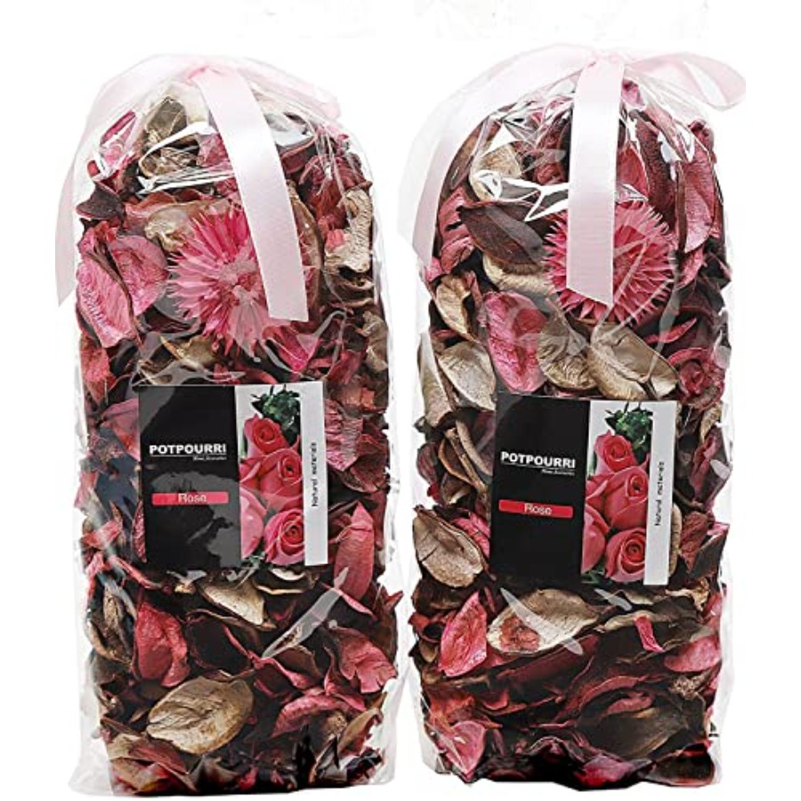Home Fragrance Fillers - Rosa Potpourri-Beutel, Rosenduft-Dekoration für Schüsseln, 8,4