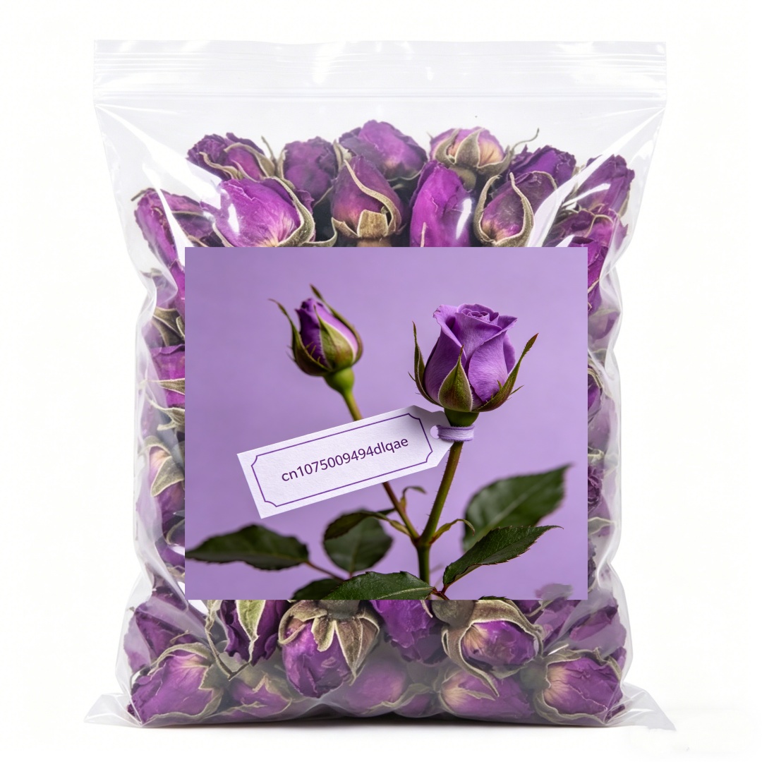 Potpourri Dried Flower - 100% Natürliche Getrocknete Blumen Rote Lila