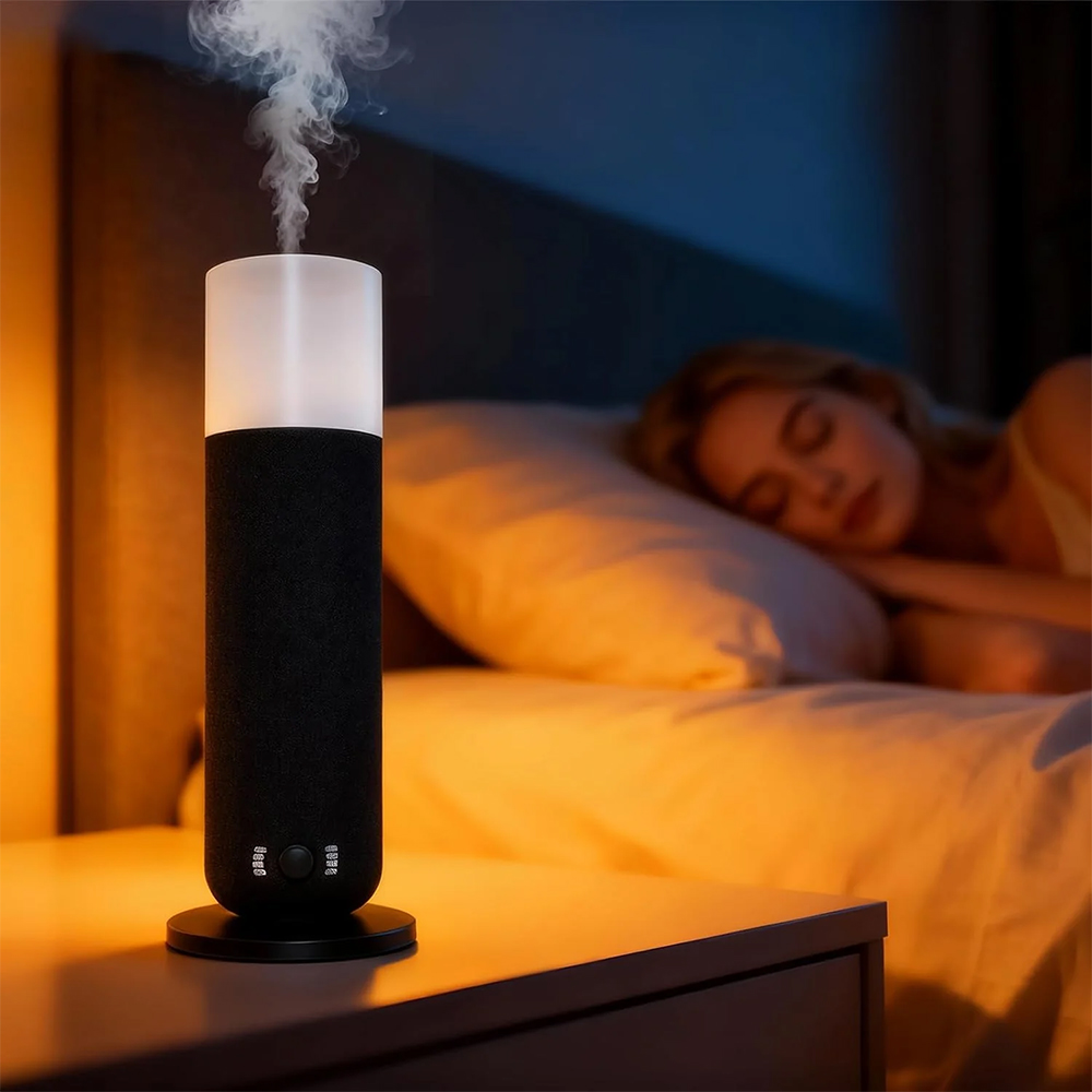 Home Fragrance Collection - NAMSTE 120ML Turm-Duftdiffusor mit Bluetooth-Steuerung, Elektrischer